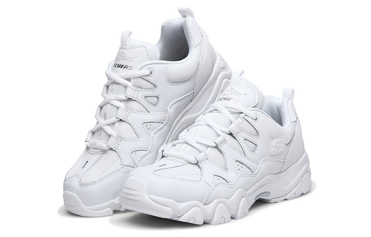 Lookbook (W) Skechers D''Lites 2.0 Low-Top Laufschuhe Weiß 88888328-WHT