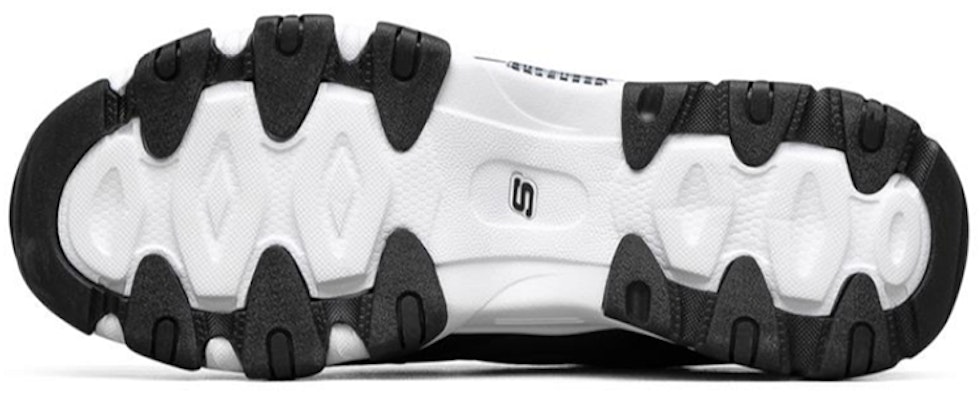 Skechers D'LITES 2.0 低筒運動休閒鞋 女款 黑白 Shop Skechers D'LITES 2.0 低筒運動休閒鞋 女款 黑白