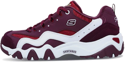 (Women) Skechers D'Lites 2.0 Sports Shoes Deep Wine 66666077-WINE (Women) Skechers D'Lites 2.0 Sports Shoes Deep Wine 66666077-WINE