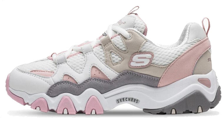 (Women) Skechers D'lites 2.0 Shoes White 99999693-WGPK Buy (Women) Skechers D'lites 2.0 Shoes White 99999693-WGPK
