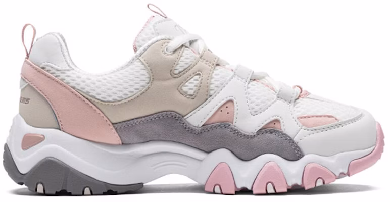(Women) Skechers D'lites 2.0 Shoes White 99999693-WGPK Order (Women) Skechers D'lites 2.0 Shoes White 99999693-WGPK