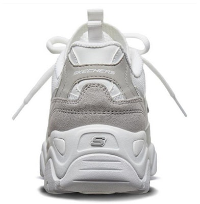 (Women) Skechers D'Lites 2.0 Low-Top Running Shoes White/Grey 88888375-WHT Shop (Women) Skechers D'Lites 2.0 Low-Top Running Shoes White/Grey 88888375-WHT