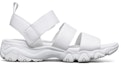 Order (W) Skechers D Lites 2.0 Sandal Putih 32998-WHT