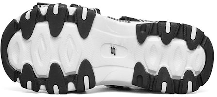 (W) Sandal Skechers D'Lites 2.0 'Hitam Putih' 66666288-BKW Purchase (W) Sandal Skechers D'Lites 2.0 'Hitam Putih' 66666288-BKW