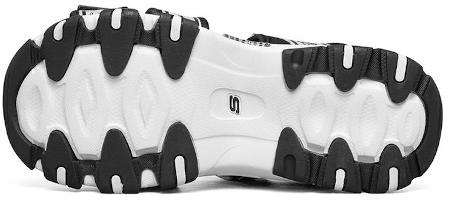 (W) スケッチャーズ D'Lites 2.0 サンダル (黒/白) 66666288-BKW Purchase (W) スケッチャーズ D'Lites 2.0 サンダル (黒/白) 66666288-BKW