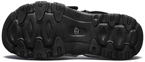 Shop Skechers D'Lites 2.0 休閒涼鞋 女款 黑