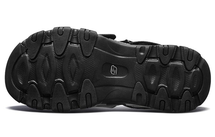 Shop (W) Skechers D Lites 2.0 Sandal 'Triple Black' 66666182-BBK