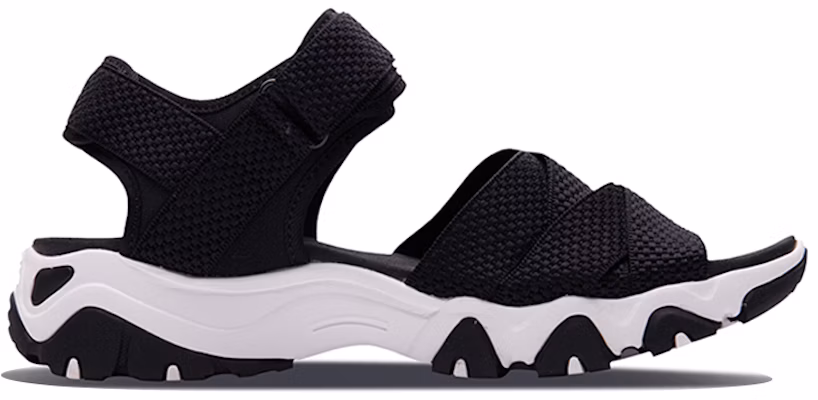 (W) Skechers D'Lites 2.0 Sandal Hitam 88888182-BLK Order (W) Skechers D'Lites 2.0 Sandal Hitam 88888182-BLK