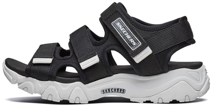 women-skechers-d-lites-2-0-sandals-black-88888342-blk