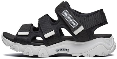 (Women) Skechers D'lites 2.0 Sandals Black 88888342-BLK (Women) Skechers D'lites 2.0 Sandals Black 88888342-BLK