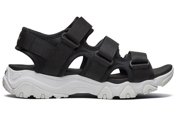 Order (W) Skechers D'lites 2.0 Sandal Hitam 88888342-BLK