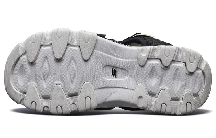 Shop (W) Skechers D'lites 2.0 Sandal Hitam 88888342-BLK