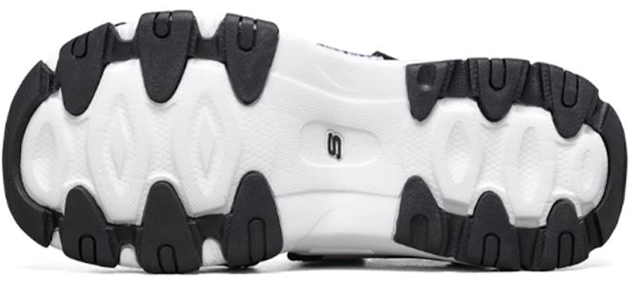 (W) スケッチャーズ D'Lites 2.0 サンダル 黒/ピンク 66666297-BLK Shop (W) スケッチャーズ D'Lites 2.0 サンダル 黒/ピンク 66666297-BLK