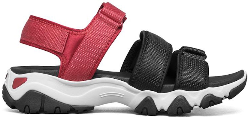 (W) Skechers D'Lites 2.0 Sandal Hitam/Merah/Putih 66666284-BKRD Order (W) Skechers D'Lites 2.0 Sandal Hitam/Merah/Putih 66666284-BKRD