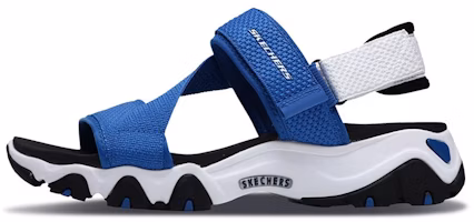 (Women) Skechers D'Lites 2.0 Sandals Blue 88888181-RYL (Women) Skechers D'Lites 2.0 Sandals Blue 88888181-RYL