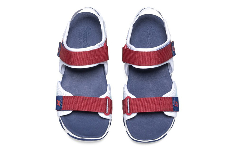 Shop 斯凯奇 D‘Lites 2.0 休閒涼鞋 女款 藍白紅