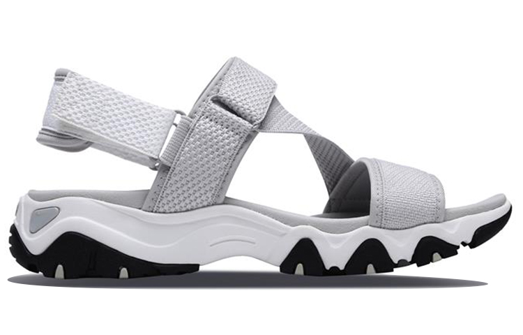 Order (W) Skechers D''Lites 2.0 Sandalen Grijs/Wit 88888181-LGW