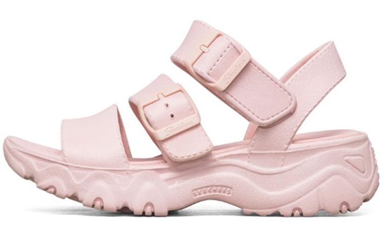 (Women) Skechers D'Lites 2.0 Sandals Pink 111061-LTPK