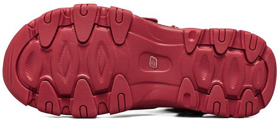 (W) Skechers D'lites 2.0 红色凉鞋 32998-RED Purchase (W) Skechers D'lites 2.0 红色凉鞋 32998-RED