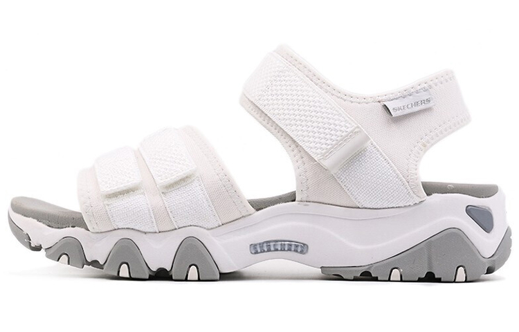 (Women) Skechers D Lites 2.0 Sandals White 88888180-WHT