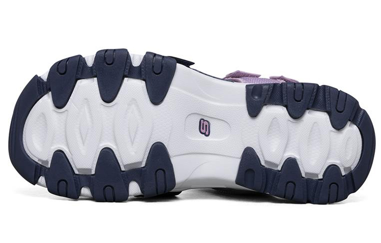 (W) Skechers D Lites 2.0 Slip-on Shoes Purple 'Navy Blue' 圖 4