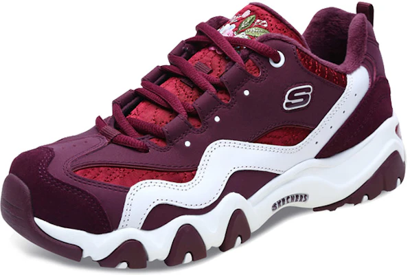 (W) Skechers D''Lites 2.0 Sportschuhe Tiefrot Wein 66666077-WINE Lookbook (W) Skechers D''Lites 2.0 Sportschuhe Tiefrot Wein 66666077-WINE