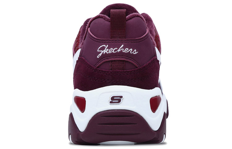 Shop (W) Skechers D''Lites 2.0 Sportschuhe Tiefrot Wein 66666077-WINE