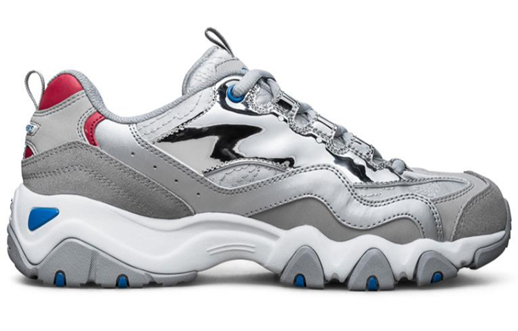 (W) Skechers D'lites 2.0 Sports Shoes Silver/Grey/White 圖 2