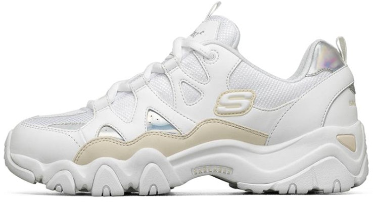 (W) 스케쳐스 딜라이트 2.0 화이트/브라운/실버 66666312-WNT Buy (W) 스케쳐스 딜라이트 2.0 화이트/브라운/실버 66666312-WNT