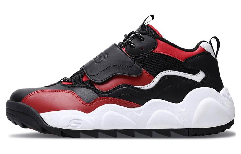 (Women) Skechers D'LITES 2 'Black Red' 88888206-BKRD