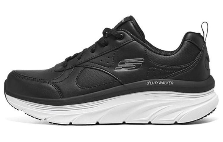 Buy Skechers D'lux Walker 女款黑白色低帮運動鞋