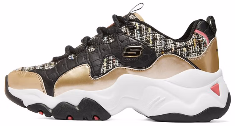 women-skechers-d-lites-3-0-black-gold-149912-bkgd