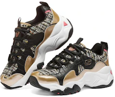 Lookbook (Women) Skechers D'Lites 3.0 'Black Gold' 149912-BKGD