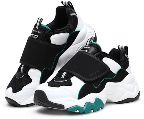 (Women) Skechers D'Lites 3.0 'Black Green' 88888211-BKGR Lookbook (Women) Skechers D'Lites 3.0 'Black Green' 88888211-BKGR