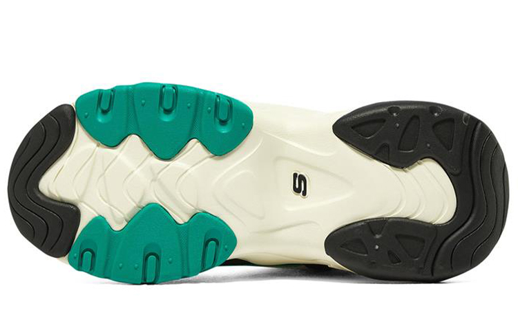 Details for (Women) Skechers D'Lites 3.0 'Black Green White' 167266-BKNT