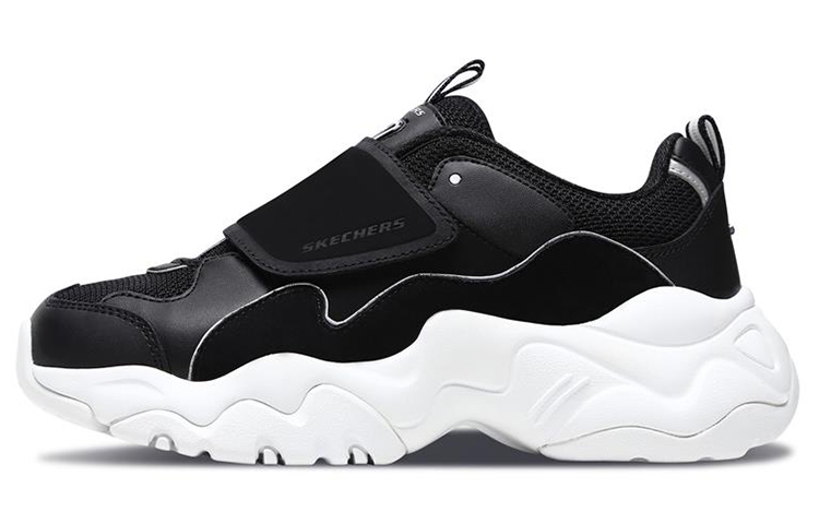 (Women) Skechers D'Lites 3.0 'Black Low-Top' 88888211-BLK