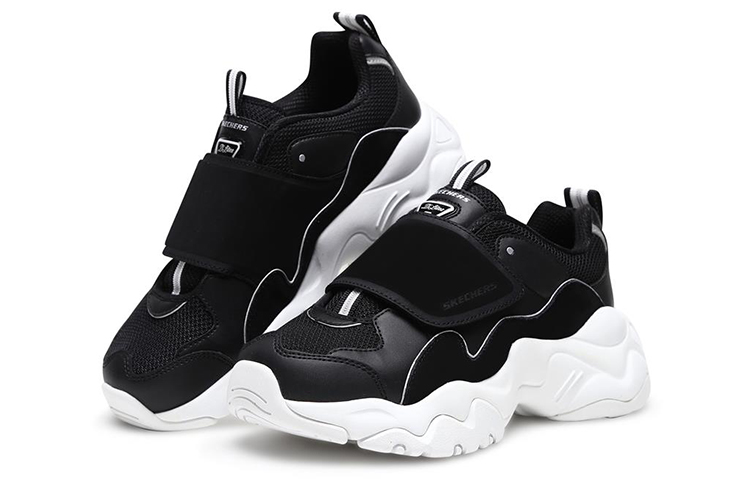 (W) Skechers D'Lites 3.0 'Black Low-Top' 圖 3