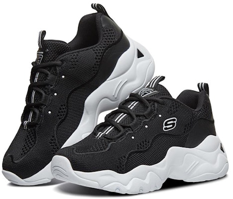(Women) Skechers D Lites 3.0 Low-Top Daddy Shoes Black 66666210-BLK Lookbook (Women) Skechers D Lites 3.0 Low-Top Daddy Shoes Black 66666210-BLK