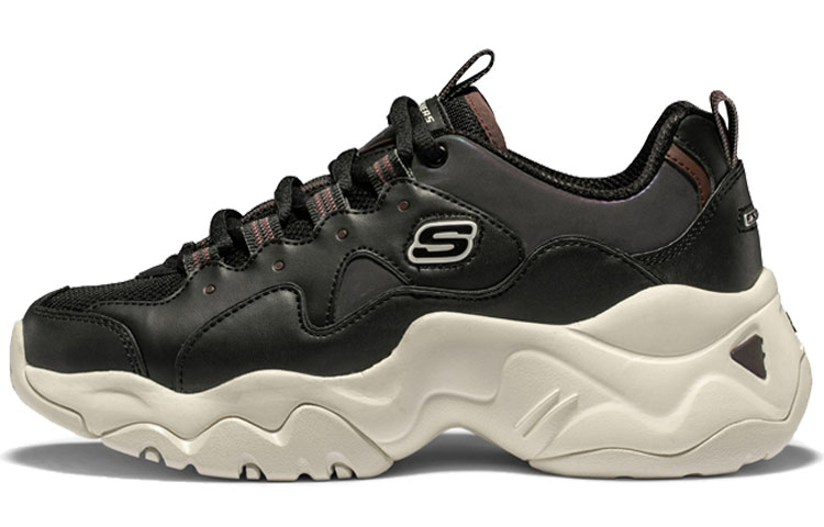 (Women) Skechers D Lites 3.0 Black/Multi 88888399-BKMT