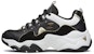 (W) Skechers D'lites 3.0 Kasut Hitam/Putih/Emas 88888374-BKGD