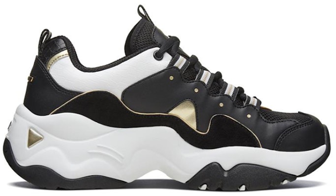 (W) Skechers D'lites 3.0 Sepatu Hitam/Putih/Emas 88888374-BKGD Order (W) Skechers D'lites 3.0 Sepatu Hitam/Putih/Emas 88888374-BKGD