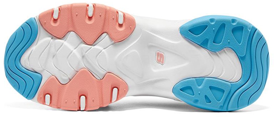 (Women) Skechers D'Lites 3.0 Low-tops Sport Shoes Multi-color 'White Pinkred Blue' 896008-WPBL Purchase (Women) Skechers D'Lites 3.0 Low-tops Sport Shoes Multi-color 'White Pinkred Blue' 896008-WPBL
