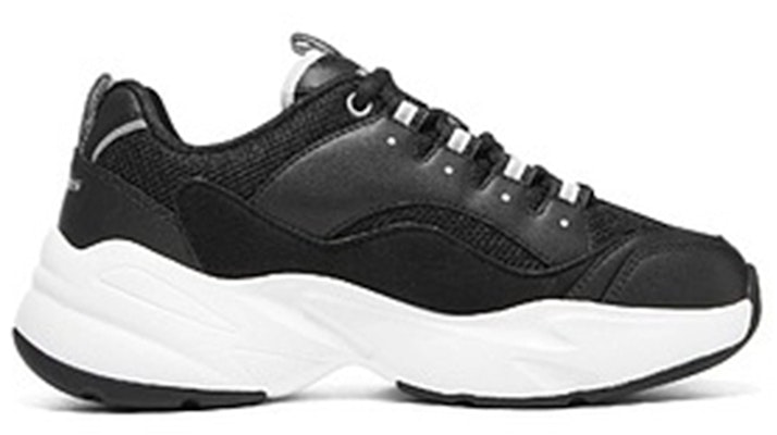 (W) Skechers D'Lites 3.0 'Cousin Hitam Putih' 8730010-BLK Order (W) Skechers D'Lites 3.0 'Cousin Hitam Putih' 8730010-BLK