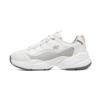 (W) Skechers D'Lites 3.0 Cousin 'White Pink'