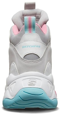 (Women) Skechers D'lites 3.0 Low-Top Running Shoes Grey/Blue/Pink 88888378-GYMT Shop (Women) Skechers D'lites 3.0 Low-Top Running Shoes Grey/Blue/Pink 88888378-GYMT