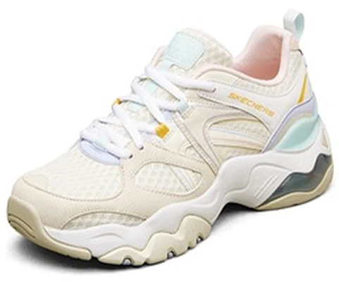 (W) Skechers D'Lites 3.0 Air低帮跑鞋自然色 896025-NTMT Lookbook (W) Skechers D'Lites 3.0 Air低帮跑鞋自然色 896025-NTMT