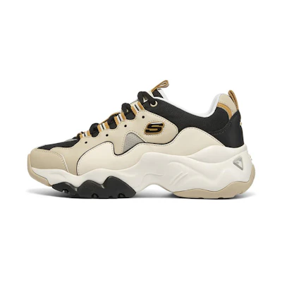 (W) Skechers D'lites 3.0 'Natural Black'