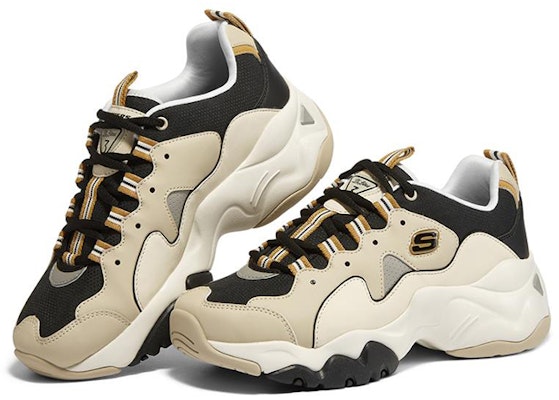Skechers D'lites 3.0 奶蓋熊 低筒老爹鞋 女款 自然黑 Lookbook Skechers D'lites 3.0 奶蓋熊 低筒老爹鞋 女款 自然黑