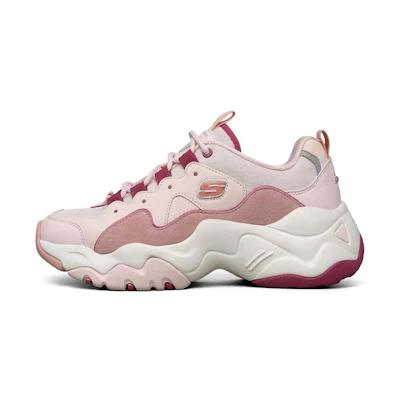 (W) Skechers D'Lites 3.0 Low-Top Daddy Shoes Pink