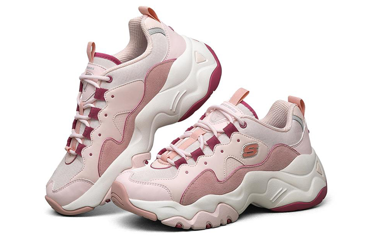 (W) Skechers D'Lites 3.0 Low-Top Daddy Shoes Pink 圖 3